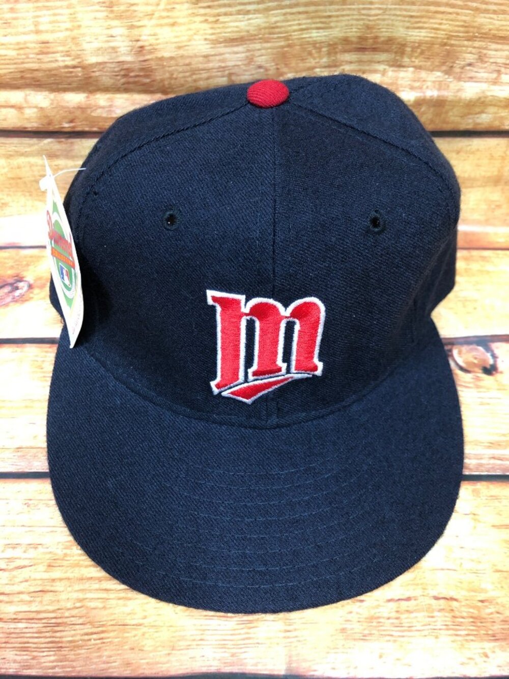 NWT NOS Vintage 6 5/8 Fitted Minnesota Twins New Era Pro Diamond Collection Hat